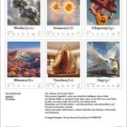 WeideKätzchen, SonnenBrille, FlugzeugTräger, BlumenMeer, TaschenBuch, ZugVogel. Wochenkalender 245627 WortBilder.