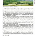 "Landschaft 23", daneben ein Foto von Hügeln mit dicht bewaldeten Flächen und Weinbergen. Darunter der Text: "Übergang von der Haardt zur Weinstraße".