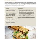 WILDE KRÄUTER- UND WALDBUTTER. Rezept für Kräuterbutter mit Wildkräutern, Tannennadeln und Zitronenabrieb. Foto: Brot mit Butter.