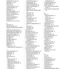 STICHWORTVERZEICHNIS: A-Einträge z.B. Abszess 101, Bauchschmerzen 158, Darm 12. Weitere Begriffe bis E (Eisen 54). Seite 171.