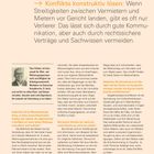 "Wohnungsrückgabe: Ihre Mieter oder Sie selbst haben gekündigt." 
Eine informative Textseite mit orangefarbenen Hervorhebungen.