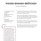 "Weisse-Bohnen-Brötchen: vielseitige und fluffige Buns. Zutaten und Zubereitungsschritte für sechs Brötchen inklusive Tipps."