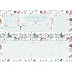 Kalender für Mai mit Wochenübersicht. Enthält Weisheiten und Bereiche für Dankbarkeit, Notizen und To-Do-Listen. Florales Design.