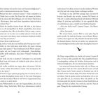 Seitenzahlen: 36 und 37. Der Text beschreibt ein Gespräch über Reisekosten und Essensplanung sowie Gedanken zur Reiseplanung.