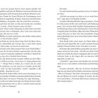 Seitenzahlen 44 und 45. Text erzählt eine Geschichte mit Dialogen und emotionalen Interaktionen.
