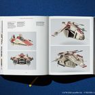 Text: "II. SHARED STORIES: STAR WARS IN MOTION" und Seitenzahl 370. Offenes Buch mit Star Wars Raumschiffabbildungen.
