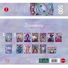 Jeremiah Ketner, Dreaming, Art-Nr. 30107. Buntes Puzzle mit niedlichem Kaninchen und fantastischen Figuren.
