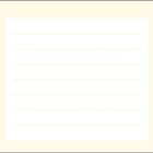 Illustration von einem weißen Blatt mit sieben gelben, gepunkteten Linien und einem breiten, beigen Rand.