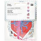 Text: "Paper Poetry", "RICO DESIGN X REDFRIES", "GIRLANDE", "HOT FOIL HOLO SILVER". Verpackung mit illustrativen Girlanden.