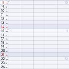 Kalender für März 2027, beginnt mit Montag, zeigt Feiertage und enthält eine Notizsektion am Ende.