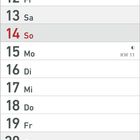 Kalender für März 2027 mit markierten Feiertagen: Internationaler Frauentag (8.), Frühlingsanfang (20.), Ostern (28.-29.).
