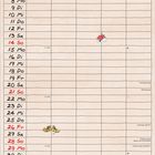 Kalender für März, mit Wochentagen und Illustrationen von Figuren im unteren Abschnitt. "Internationaler Frauentag" am 8.