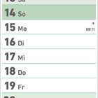 Kalender für März: Wochentage und Nummerierung. Markiert: 8. "Internationaler Frauentag", 20. "Frühlingsanfang", 28. "Ostersonntag".