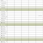 April-Kalender im Hochformat, mit Bambuswald im Hintergrund. Wochenbeginn ist Montag. Feiertage: 7. Weltgesundheitstag, 23. Welttag des Buches.