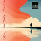 „HEAVEN ABOVE LAKE“, eine Illustration: Mensch am Wasser, Himmel und Wolken, oben die Zahl 10 und ein Zeichen.