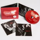 Der Text auf der CD und dem Cover lautet "Chancy Squire". Broschüren: "THE SONGS", "ABOUT US". Bilder zeigen Musiker mit Gitarren.