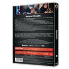 "Manhattan 2 Uhr nachts" - Text oben, beschreibt brutale Morde, Ermittlungen und Spannung in New York. "FEAR CITY" steht seitlich.