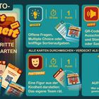 "HOW-TO- Klingt wie Kindheit. SPIELSCHRITTE AUFGABENARTEN. Wissen: Offene Fragen. Audio: QR-Code scannen."