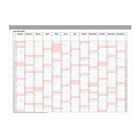 Plan "Year Plan 2027". Ein Jahreskalender mit Monaten oben und Tagen an der Seite in einer Tabelle.