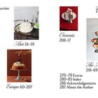 06-13 Introduction, Asia 24-59, Africa 14-21, Europe 60-207, Oceania 208-17, The Americas 218-69. Verschiedene Desserts.