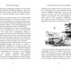 Seite 2: "Pooh and the Psychologists" beschreibt die heilenden Fähigkeiten von Pooh. Illustration von Pooh sitzt im Freien.