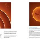 RUNNER-UP: A SUN YAWN. HIGHLY COMMENDED: 500,000-KM SOLAR PROMINENCE ERUPTION. Beide zeigen Sonnenaktivität.