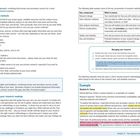 Texte: "Choosing your research methods", "Remember", "Example", "Managing your research", "Research methodology: your research roadmap".