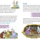 Texte: Football, Cricket, "bowled, batted, ran and catches as well as most men could do". Tennis, Madame Bunel. Illustrationen: Frauen spielen Sport.