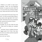 Texte: Jo spricht über Joon. Konzerte und Posters von Siyoon. Frage nach geheimem Veranstaltungsort. Illustration: Zwei Mädchen in einem Raum mit Hochbett und Posters.