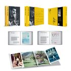 Texte: "Freddie Mercury: A Life in Lyrics", "Killer Queen", "Bohemian Rhapsody". Buchcover mit Foto und gelbem Umschlag.