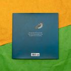 Text: „An inquisitive fish named Diffy finds a life-changing object in this thoughtful ode to storytelling.“ Hintergrund in Blau.
