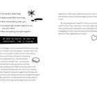 Text: 
* Discovered a dead body 
* Rediscovered that same body 
* Been tormented by mean girls 
* Uncovered legit murder suspects in our very own school 
* Been annoyed by one eejit sergeant 
WE HAVE NO CHOICE. WE HAVE TO INVESTIGATE. TIME IS TICKING.

Beschreibung: Es sind zwei geöffnete Buchseiten mit Text, einer Stern- und Herzillustration.