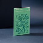 „The Home-Coming“ von Rabindranath Tagore. Grünes Buchcover mit floralen Illustrationen.