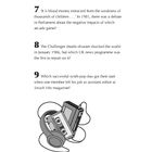 Texte für Quizfragen 7 bis 9 sind vorhanden. Illustration: Kopfhörer und Kassetten-Player ineinander verschlungen.