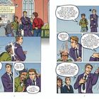 1. Text: Reflektiert, dass der Vater absichtlich eine Begegnung herbeiführte.  
2. Szenen: Diskussionen zwischen Erwachsenen und Schülern, Gespräch über Kinder und Identität.