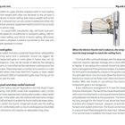 Texte: "Rig and sails", "Crash gybes", "Trysail and deep reefed mainsail", "When the third or fourth reef is taken in, the strop must be long enough to reach the reefing horn."

Beschreibung: Eine detaillierte Anleitung mit Illustrationen über Segeltechniken.
