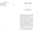 Inhaltsübersicht mit Kapiteln XVIII bis XX. Kapitel 1: "The Bertolini". Textzitate über Räume und englische Personen.