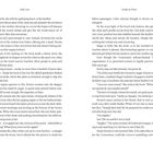 Seitenzahlen oben: 2 und 3. Name: Julie Lew. Titel: Death in Verse. Text handelt von einer Frau auf einem unsicheren Boot.