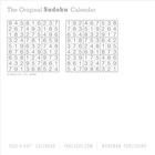 „The Original Sudoku Calendar“; zwei Sudoku-Rätsel in einem Raster.