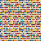 Oben steht „PANTONE“ auf vielen bunten Farbblöcken in einem Rastermuster.