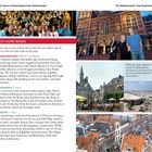 Texte und Fotos zu Amsterdam, Haarlem und Delft; beschreibt Attraktionen, Museen und Architektur der Städte.