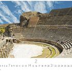 Text: "Aspendos", Zahlen von 1 bis 28, "2", "CASARES EDITION". Szenenbild: Antikes Amphitheater unter blauem Himmel.