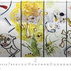 Unten steht: "2" und "CASARES EDITION". Verspielte, farbenfrohe Illustration mit abstrakten, tierähnlichen Figuren.