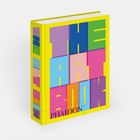 Buch mit gelbem Einband. Titel: "THE ART BOOK". Verlag: "PHAIDON". Bunte, große Buchstaben.