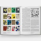 Links sind zwölf Cover mit "arts & architecture". Rechts Text über "Prefabrication" und darüber eine Schwarzweiß-Illustration.