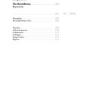 Inhaltsverzeichnis mit Kapiteln "V. CHAR" und "VI. CODA". Themen: Feuer, Regeneration, Zukunft. Seitenzahlen 214-316.