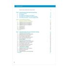 Inhaltsverzeichnis mit Vorwort, Vorbereitung und Techniken für Prüfungen. Enthält Unterteilungen und Seitenzahlen.
