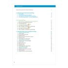 Inhaltsverzeichnis mit den Hauptpunkten A, B und C, darunter Vorbereitung, Sprechprüfung und Arbeitstechniken.