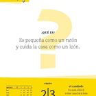 ACERTIJO: ¿QUÉ ES? Es pequeña como un ratón y cuida la casa como un león. Enero, 2|3, sábado|domingo, el candado.