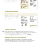Wiederholen und Überprüfen, Vier Wiederholungseinheiten, Zahlreiche Audiodateien, Im Anhang: Lektionswortschatz und Grammatik.